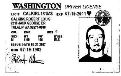 Photo of Robert Louis Calkins