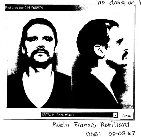 Photo of Robin Francis Robillard