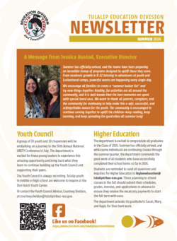 Tulalip Tribes - Education Summer Newsletter 2026